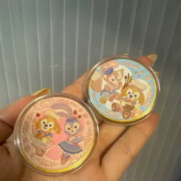홍콩 디즈니 메달 쿠키 쿠키앤 리나벨 스텔라 루 봄