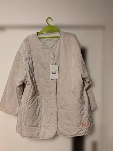 Java 퀼팅 자켓 베이지