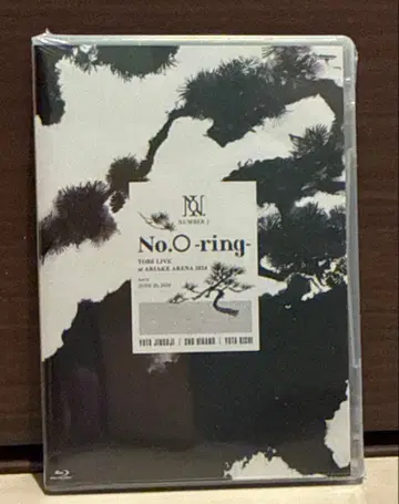 미개봉 새상품 Number_i No.0-ring- 일반ver BluRay