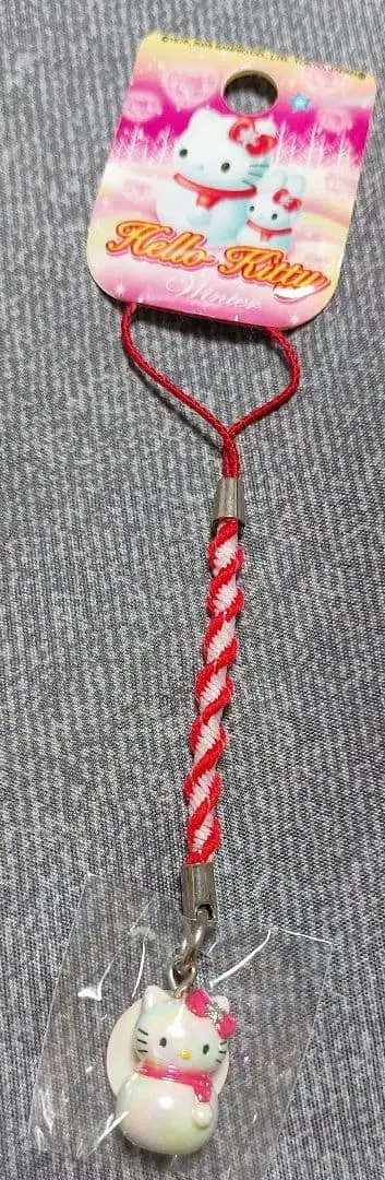 헬로키티 네츠케 스트랩 winter 겨울 눈사람 노비노비네츠케