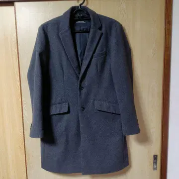 NANO UNIVERSE 그레이 체스터 코트 2버튼