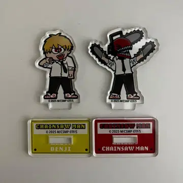 [ 덴지 & 체인소 맨 ] 트레이딩 미니 아크릴 스탠드 레트로 GAME