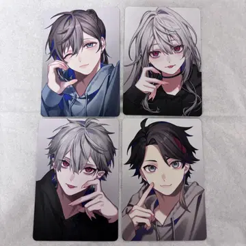 니지소사쿠 쿠츠하 사냐 카나에 미에다 아키나 셀카풍 트레이딩 카드