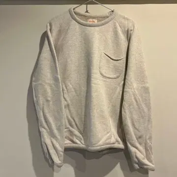 BEAMS 그레이 맨투맨 M 사이즈