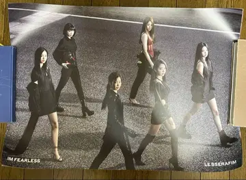 르세라핌 르세라 포스터 2장 세트 Le Sserafim