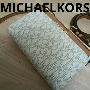 [컨디션 최상] MICHAEL KORS 로고 프린트 숄더백