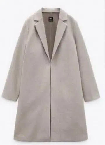 ZARA 롱 코트 체스터 코트 베이지 S