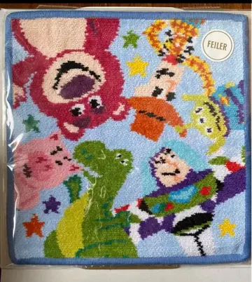 [미개봉 새상품] 러브리 바이 페이러 해피 토이 박스 손수건