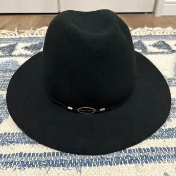 Nine Tailor 블랙 펠트 햇 hand made Japan