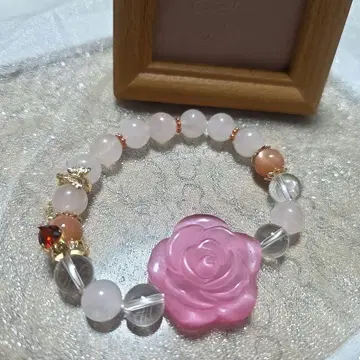 장미 참 포함 로즈쿼츠 팔찌 35