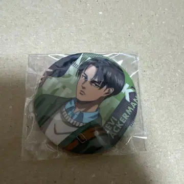 진격의 거인 JR 도카이 최애 여행 고속 철도 조사 작전 캔뱃지 리바이