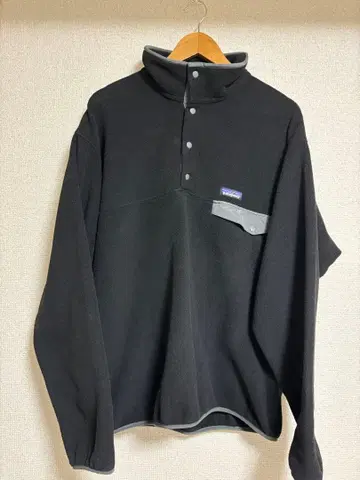 patagonia / 신틸라 스냅T 풀오버 블랙