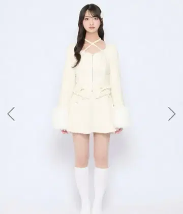 bubbles 퍼 커프스 셋업