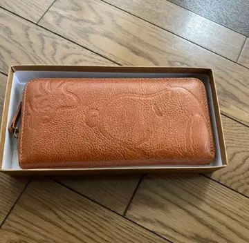 SNOOPY 가죽 장지갑