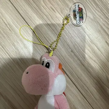 핑크 요시 봉제 인형 키링