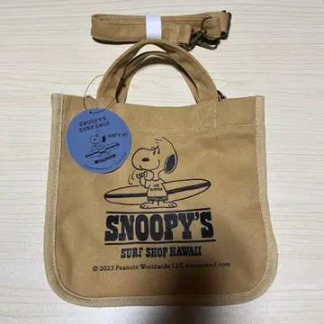스누피 하와이 토트백