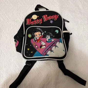 당일 발송 가격 인하 가능 Betty Boop 백팩 소형 블랙