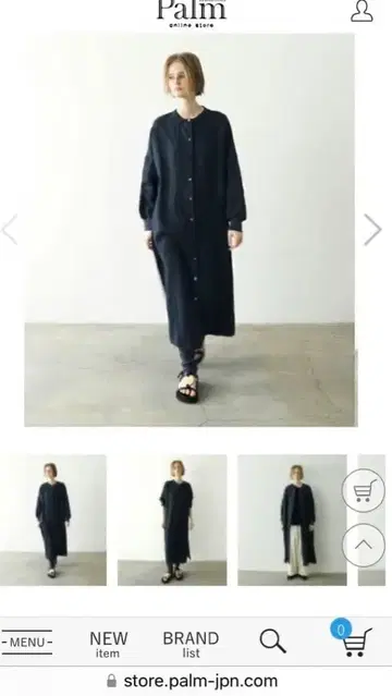 모찌 셔츠 원피스