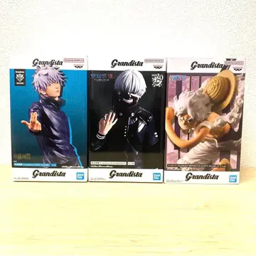 원피스 주술회전 도쿄구울 Grandista 피규어 3체 세트 새상품