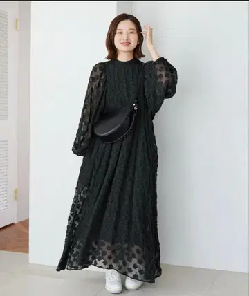 IENA 플라워 JQD 보삼 드레스