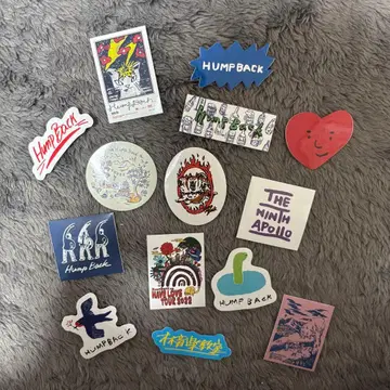 Hump Back 스티커 세트