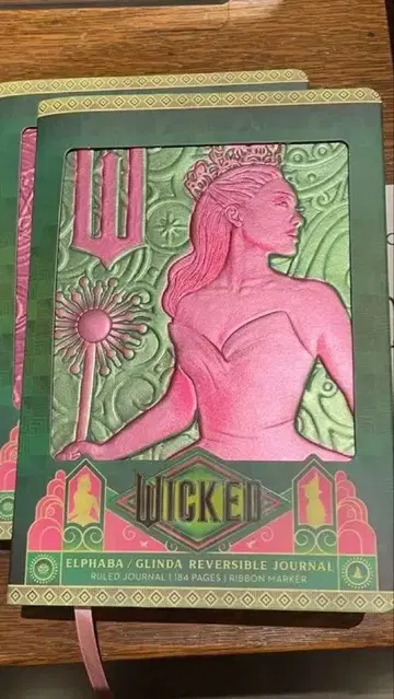 Wicked 엘파바/그린달 리버서블 저널