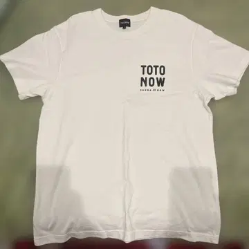 TOTO NOW 티셔츠 화이트
