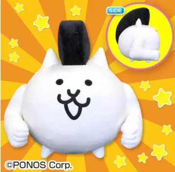 고양이 모히칸 BIG 봉제 인형 [ 냥코 대전쟁 ] PONOS