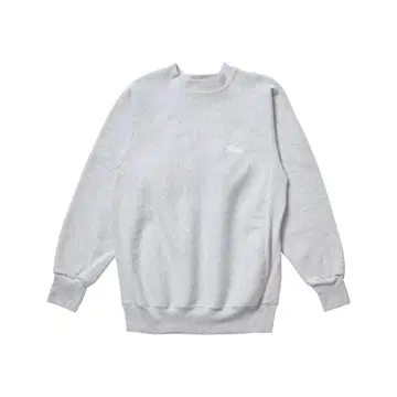 Slon Classic Logo Heavyweight Sweat- Ash