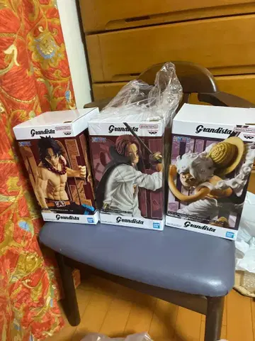 원피스 Grandista 피규어 3체 세트