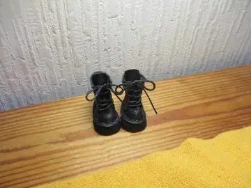 미디 브라이스 가죽 레이스업 부츠 오비츠 11 가죽 미니어처