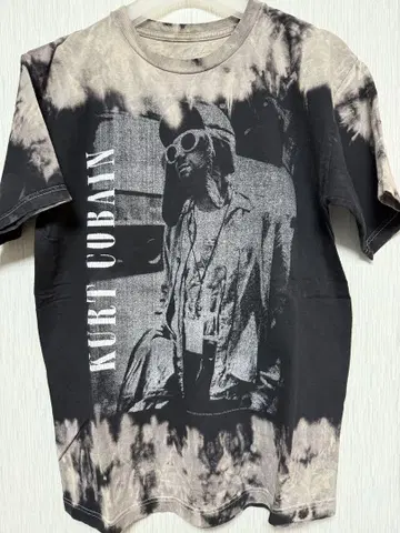 Kurt Cobain 타이다이 T셔츠 초레어