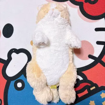 산레몬 무릎 고양이 봉제 인형