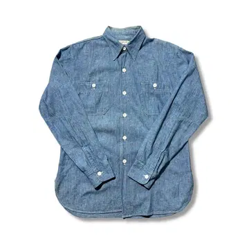 HELLER'S CAFE 샴브레이 셔츠 36