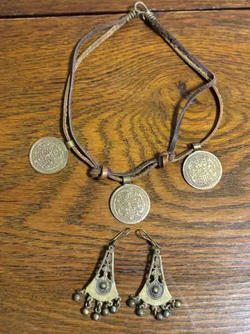 마라이카 목걸이와 귀걸이