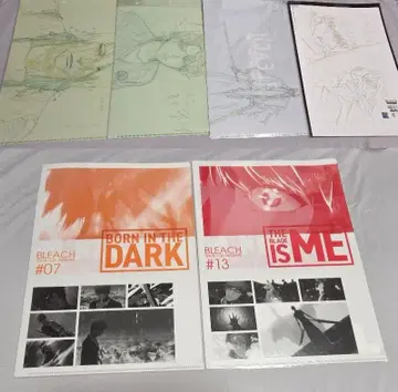 BLEACH 클리어 파일 묶음 판매 원화 ANIMEEXHIBITION