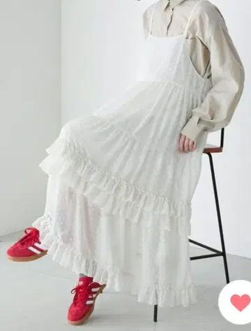 forksy.  티어드 프릴 원피스