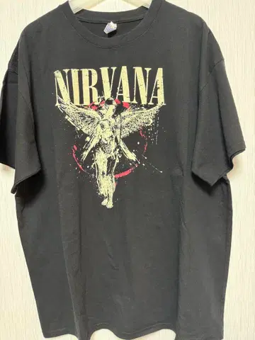 NIRVANA 인 유 테로 T셔츠 XL 빅사이즈 너바나