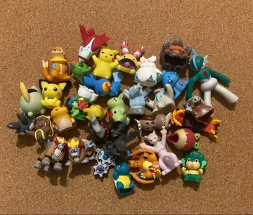 포켓몬 키즈 소프트 비닐 피규어 손가락 인형 레트로 32개