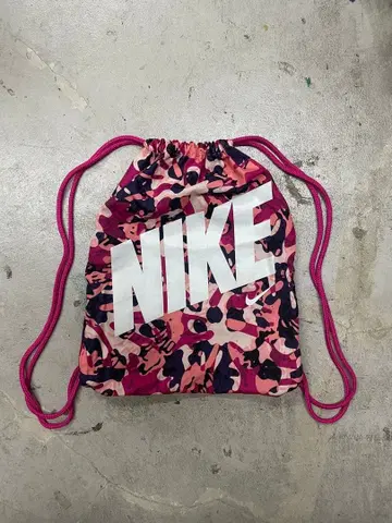 00s NIKE 나이키 냅색 y2k 핑크 카모플라쥬 올 패턴 백팩