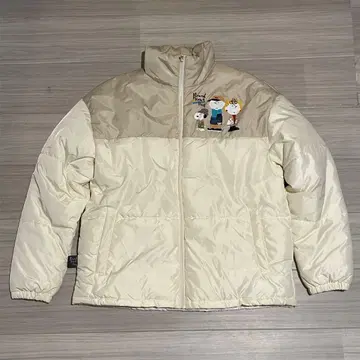 스누피 자수 다운 자켓 USJ