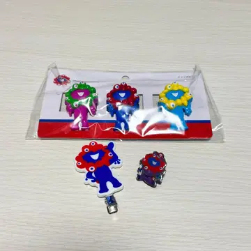 미야쿠미야쿠 클립 세트 헤어 클립 배지