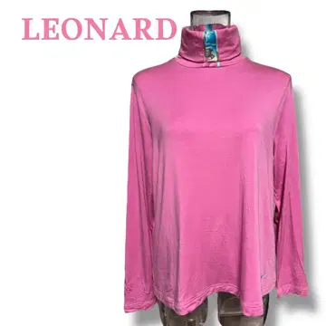 LEONARD 하이넥 티셔츠 LL 레오나르