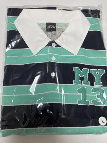 NiziU 보더셔츠 온라인 한정판 마유카 New Emotion