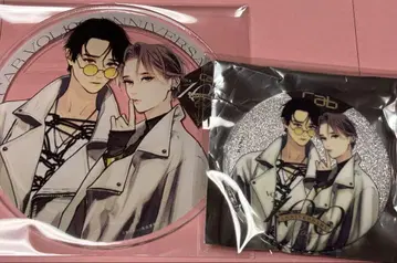 Cab 스텔라 맵 카페 아크릴 코스터 캔뱃지 이치카와 케이