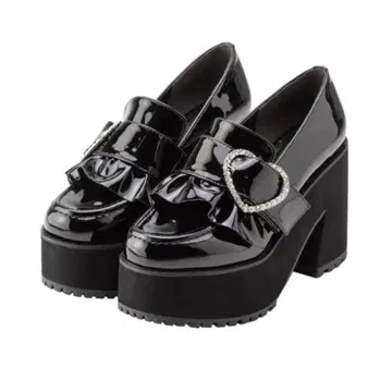 Dear My Love 하트 프릴 로퍼