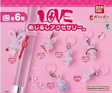 Love 메지루시 액세서리 전 6종 가챠 컴플리트 오오츠카 아이