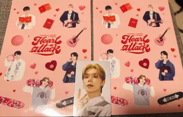 투바 TXT 영준 VR heart attack 트레이딩 카드 스티커