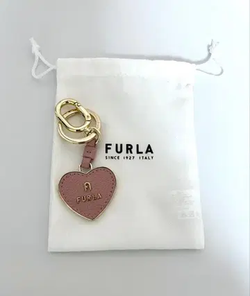 FURLA 하트 키링