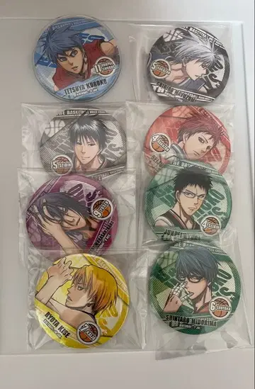 쿠로코의 농구 원작 캔뱃지